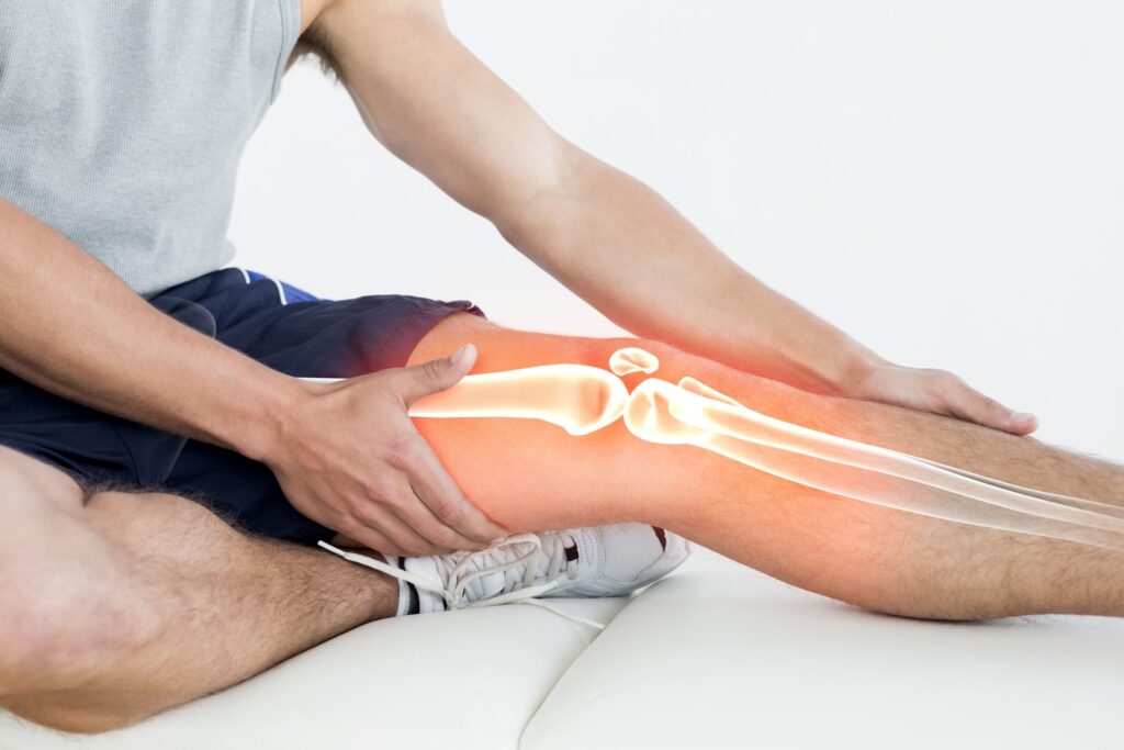 tendinopathie patellaire visuel d'illustration