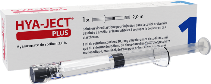hyaject Plus acide hyaluronique pour arthrose