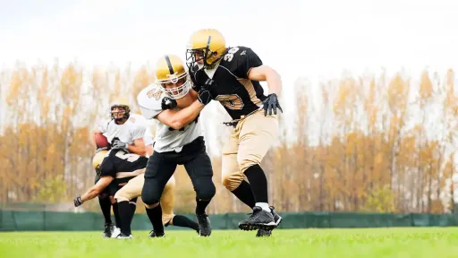 Laser therapy for football players