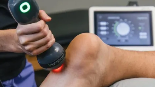 laser treatment on heel