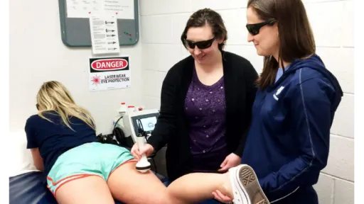 training doctors on lightforce laser