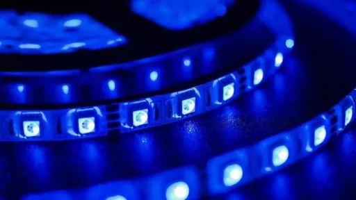 string of LED lights