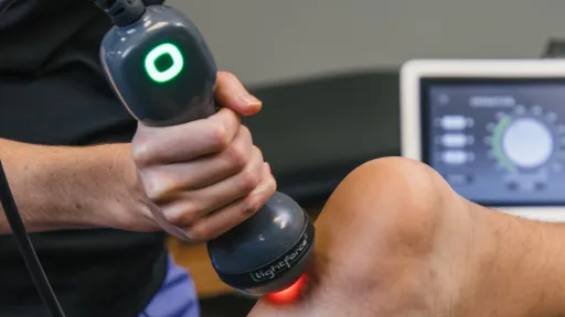 Photobiomodulation Therapy for Plantar Fasciitis blog image showing the related treatment, device, or clinical setting