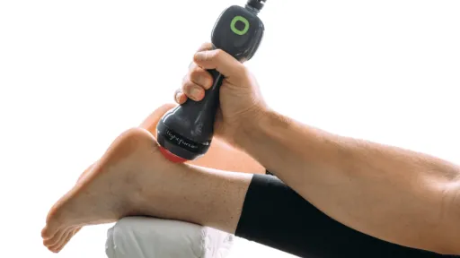 lightforce laser applied to ankle