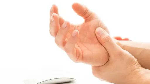 person with wrist pain